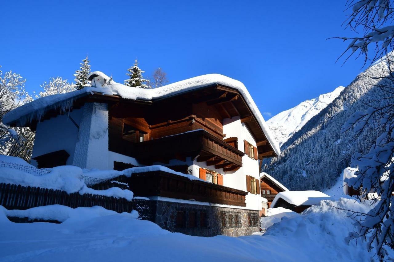 Haus Hubertus Lejlighed Sankt Leonhard im Pitztal Eksteriør billede